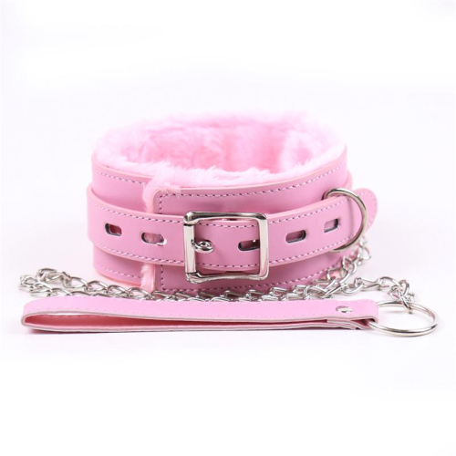Colar com Cinto Rosa Pastel