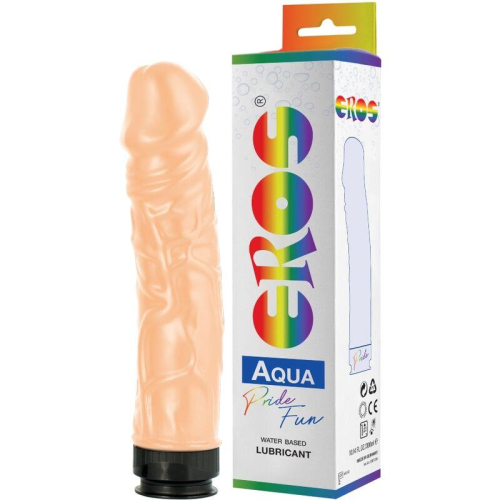 Dildo Pride Fun com Lubricante Aqua 300 ml