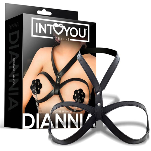 Diannia Arnés de Peito Bondage