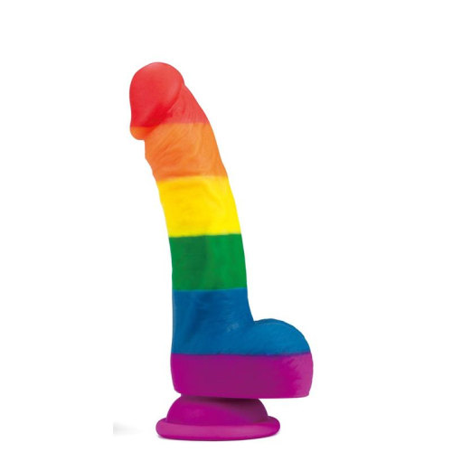 Dildo Prider 8 Silicone Líquida LGBT