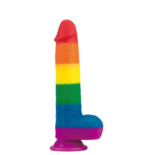 Dildo Prider 9 Silicone Líquida LGBT
