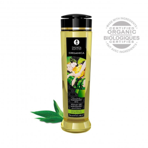 Óleo de Massagem Orgánico Té Verde 240 ml