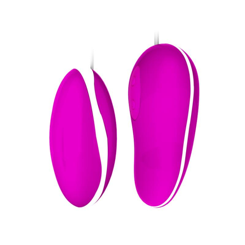 Ovo Vibrador Avery Cor Rosa y Branco
