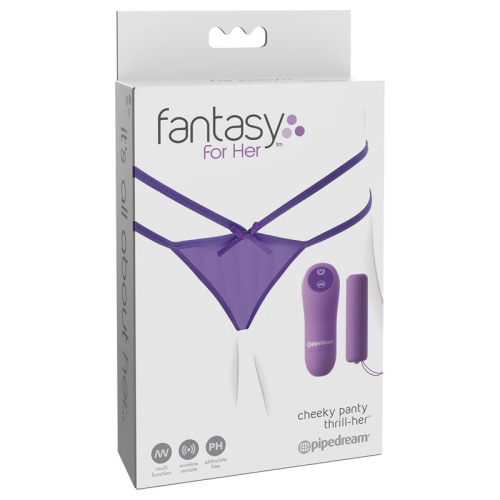 Calcinhass com Bala Vibradora Petite Pante Thrill-Her com Control Remoto