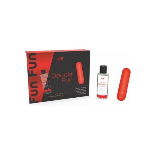 Set Mini Bala Vibradora e Gel Deslizante Fresa 50 ml