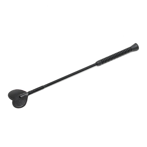 Chicote Couro Preto 50 cm