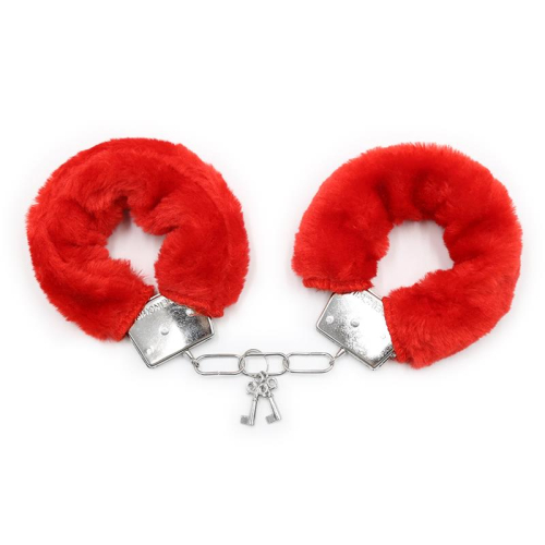 Algemas de Metal para Pulsos com Pelo Vermelho