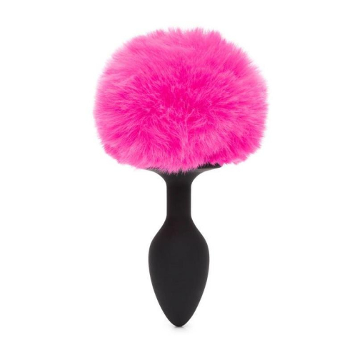 Plug Anal com Cola Cor Rosa Pequeño