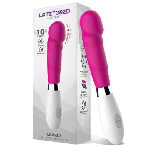 Louver Vibrador Silicone Rosa