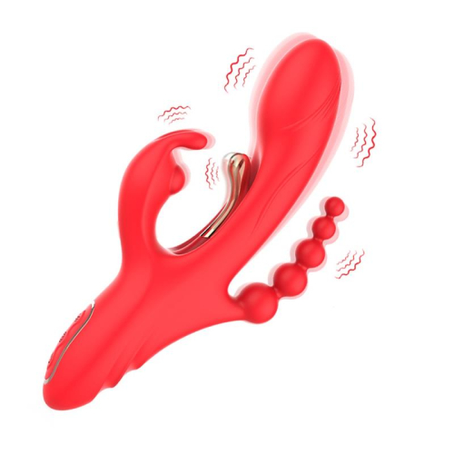 Vibrador Tickler com Cadena Anal