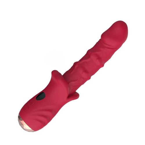 Vibrador com Calor e Movimento Vertical com Pantalla Digital
