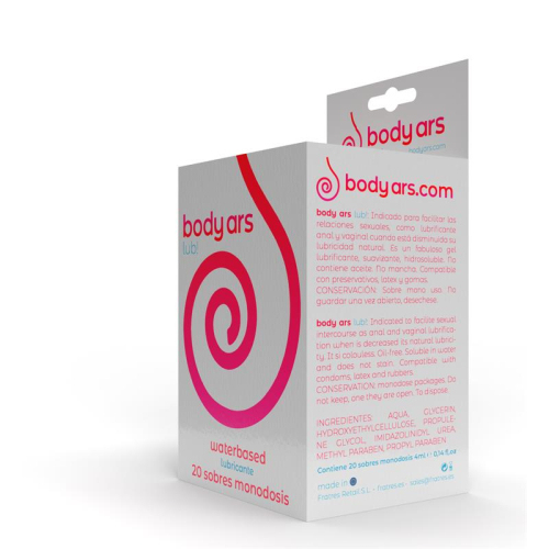 Monodosis Gel Lubrificante Base Agua Natural 20 x 4 ml