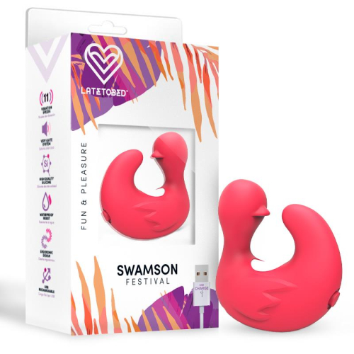Swamson Dedal Patito Estimulador USB Silcoma Rose