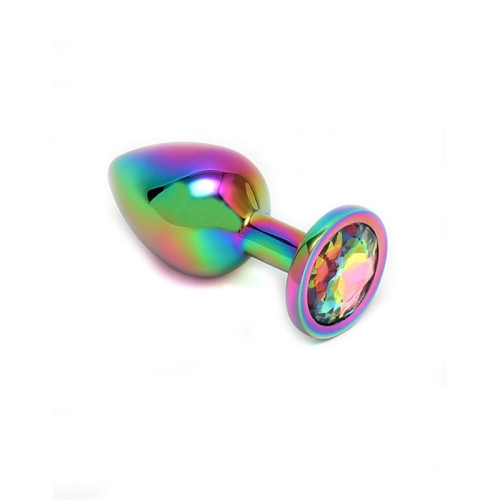 Plug anal com joya Arcoiris Pisa Rainbow