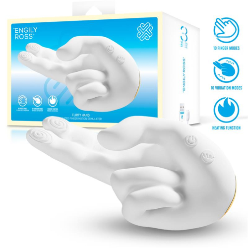 Flirte Hand Estimulador Finger com Efeito Calor