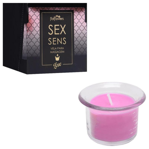 Vela de Massagem Perfumada Love