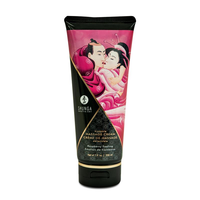Shunga Crema de Massagem Aroma de Frambuesa