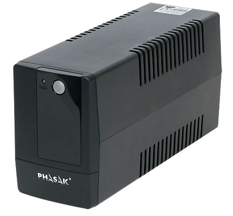 SAI/UPS 600VA PHASAK INTERACT AVR 2XSCHUKO PH9406