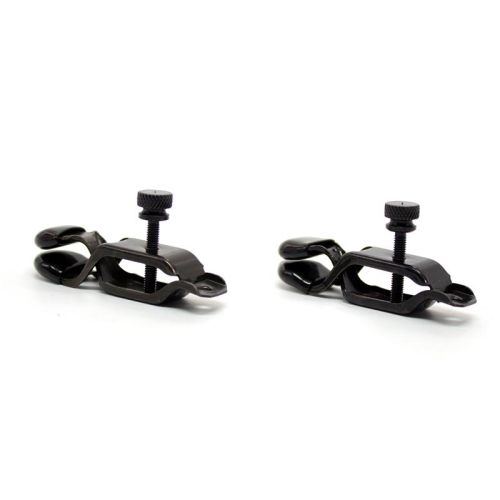 Pinças para Mamilos Ajustávels Metal Negras
