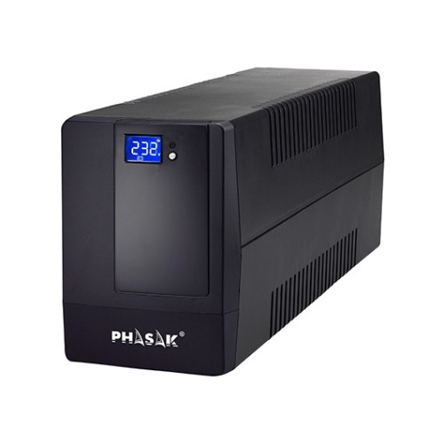SAI/UPS 2000VA PHASAK DISPLAY LCD AVR 2XSCHUKO PH 9420