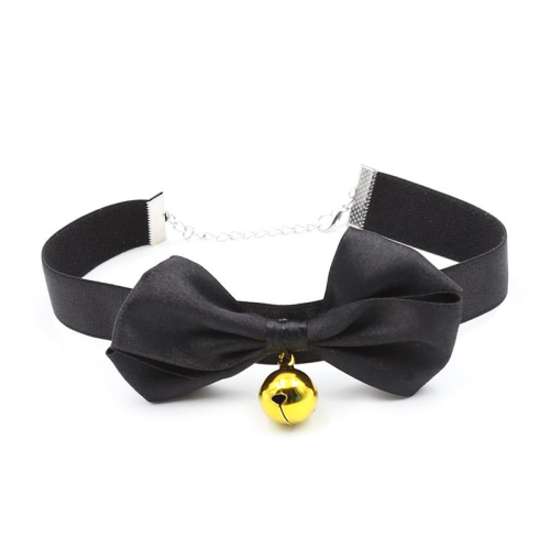 Colar com Lazo y Sino 29 cm Preto M
