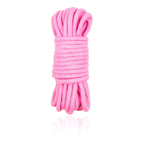 Corda de Bondage de Algodão 10 Metros Rosa