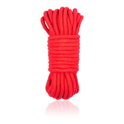 Corda de Bondage de Algodão 10 Metros Vermelho