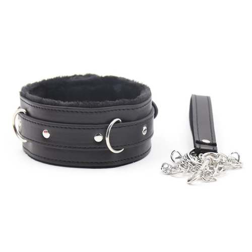 Colar com Cinto de Metal Preto