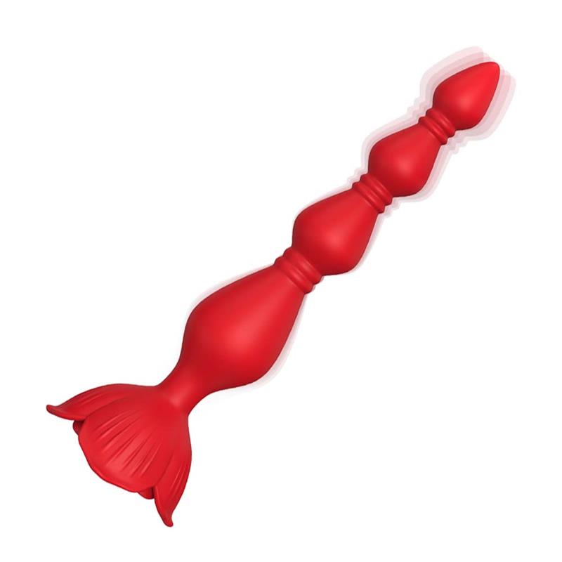 Corrente Anal com Vibração Base de Rosa