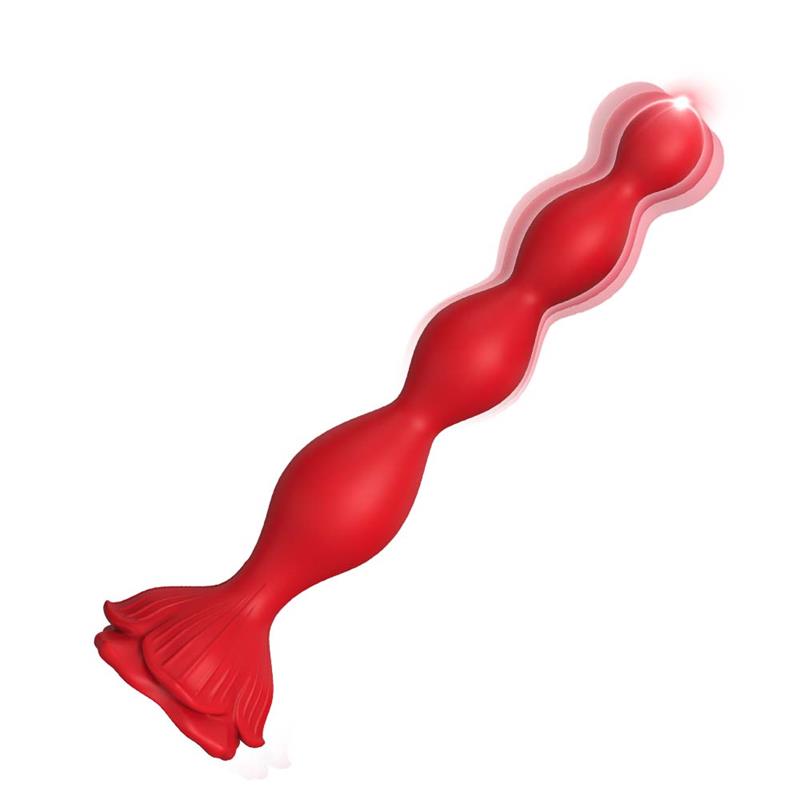 Corrente Anal com Vibração Base de Rosa