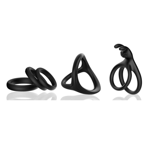 Set de Anels para o Pénis