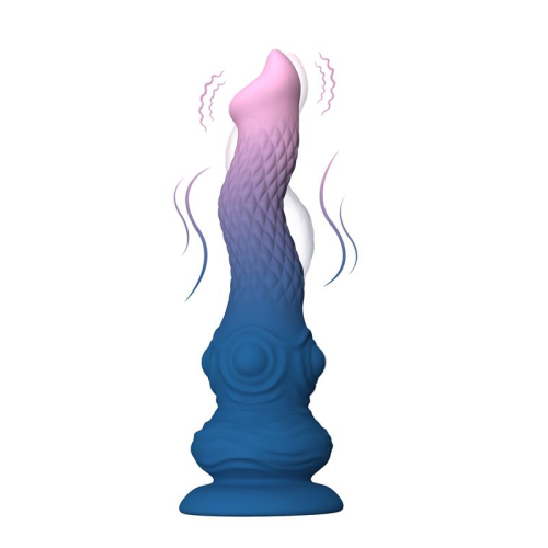 Dildo Fantasía vibração,Oscilación y Otário 23.3 cm