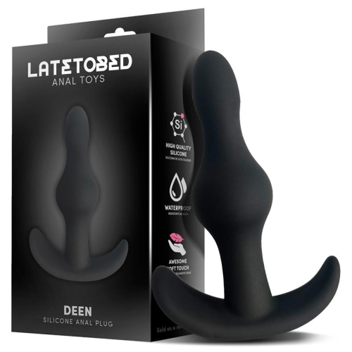 Deen Plug Anal de Silicome Base en Ancla