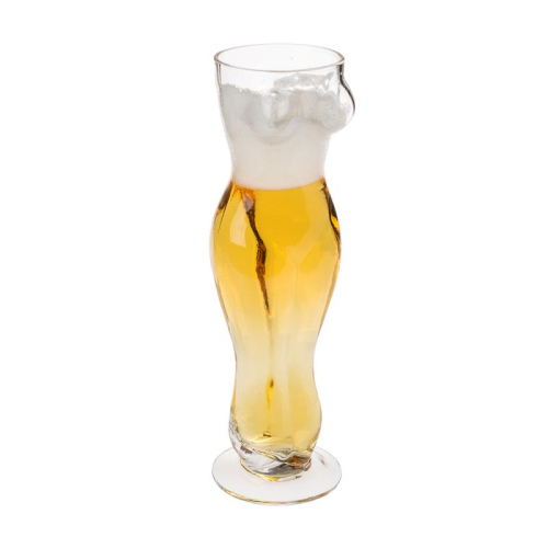 Jarra de Cristal Torso Mulher 500 ml