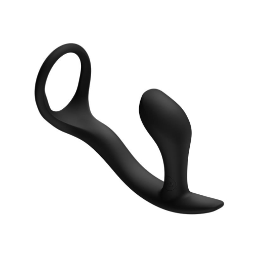 Bootie Ring Plug Anal Preto