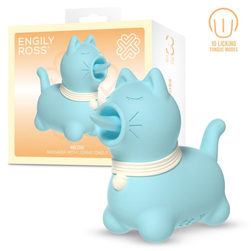 Meow Massajador com Língua Licking