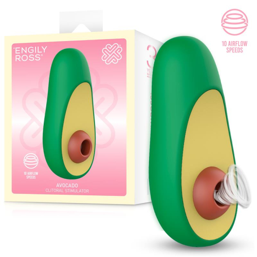 Avocado Estimulador de Clítoris com Sucção