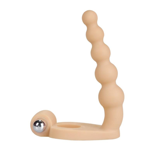 Estimulador Anal The Ultra Soft Bead 6.5 com Vibração Natural