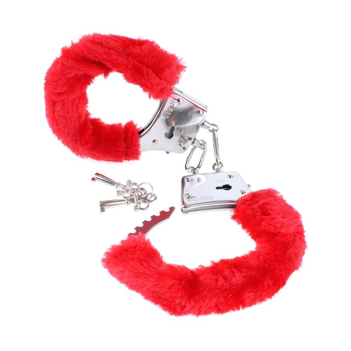 Algemas com Pelo para Principiantes Vermelho