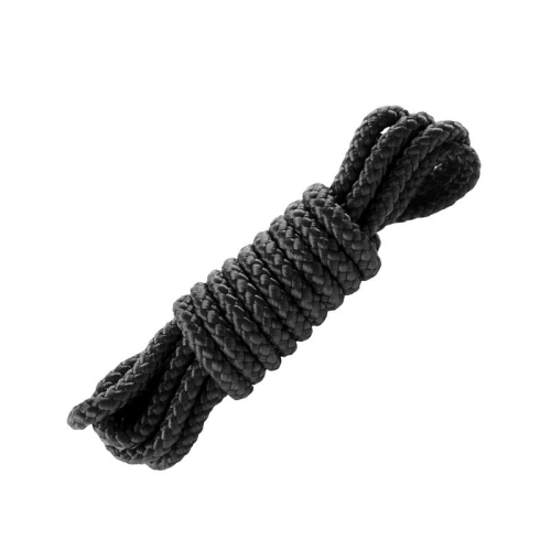 Mini Corda de Seda Preto