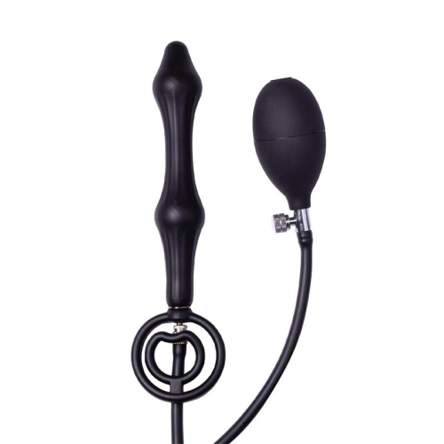 Plug Anal Inflable com Doble Bomba