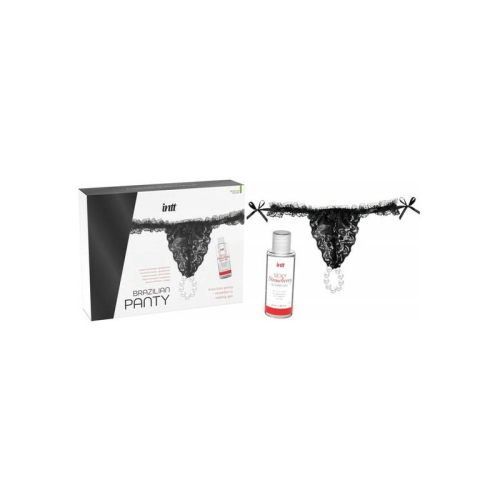 Braguita Brasileira y Gel Deslizante Base Agua Fresa 50 ml