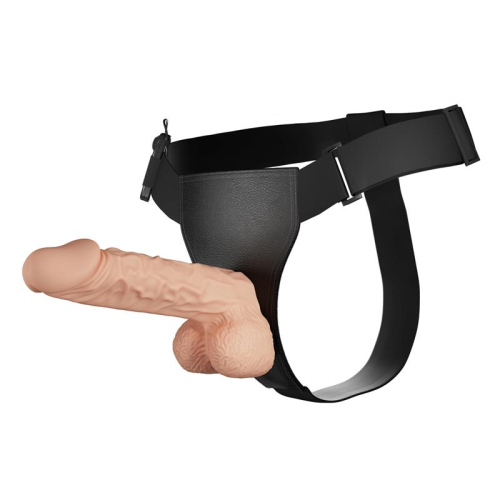 Arnés com Dildo e Vibração 9.4