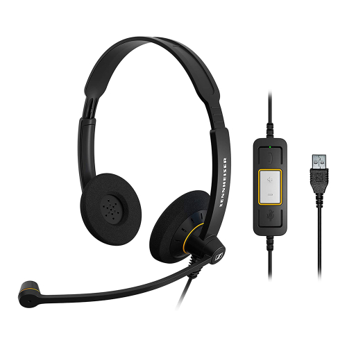 AURICULARES C/MICRO DEC SENNHEISER SC 60 USB ML