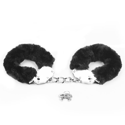 Algemas Metálicas com Pelo Preto