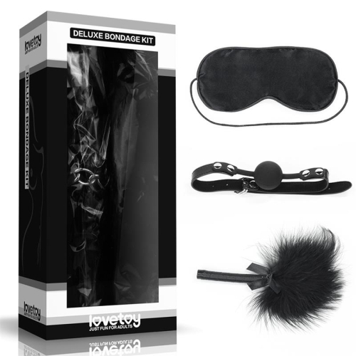 Kit Bondage Deluxe Preto