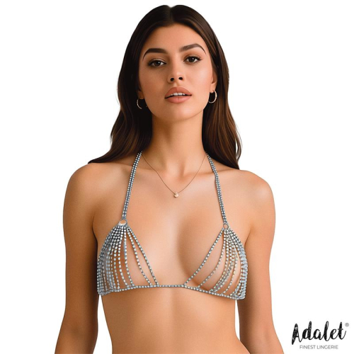 Mireya Sujetador Plateado Tamanho Único