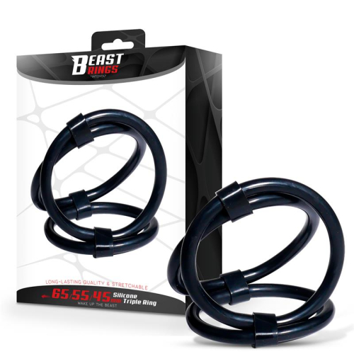 Anel Triple Silicone