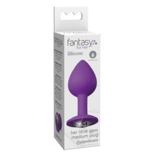 Plug Anal com Gema Tamanho Mediano