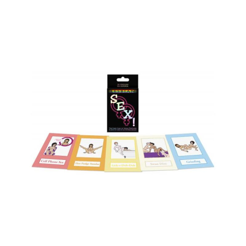 Jogo de cartas Lesbian Sex Card Game (EN ES)